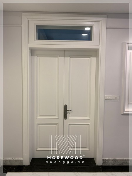 CỬA GỖ SƠN BỆT CHO BIỆT THỰ - CG19