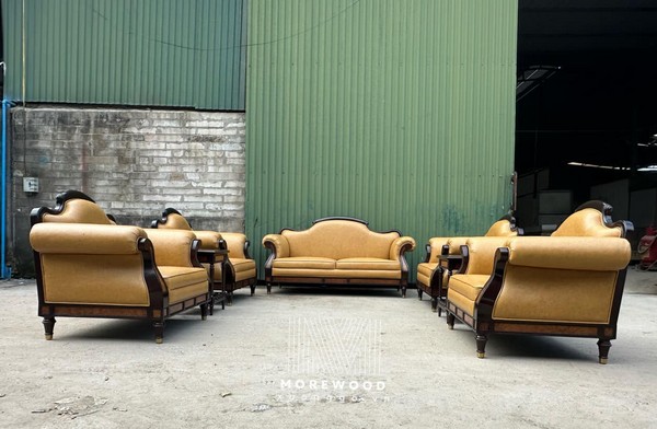 SOFA SF11- Bộ Sofa tân cổ điển cho biệt thự