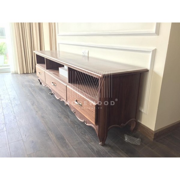 KỆ TIVI TÂN CỔ ĐIỂN - KTV25